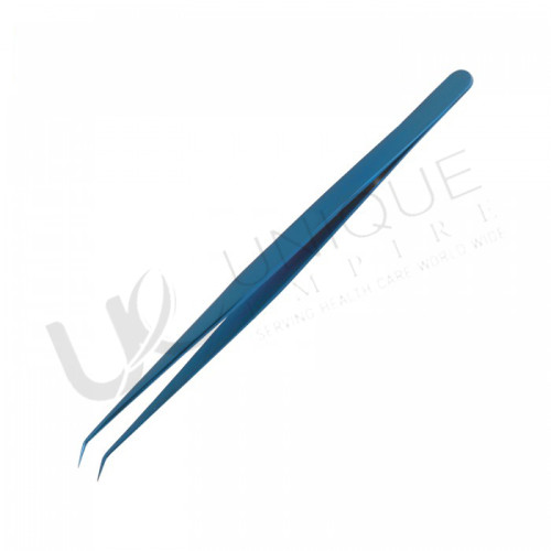 Blue Titanium Tweezers