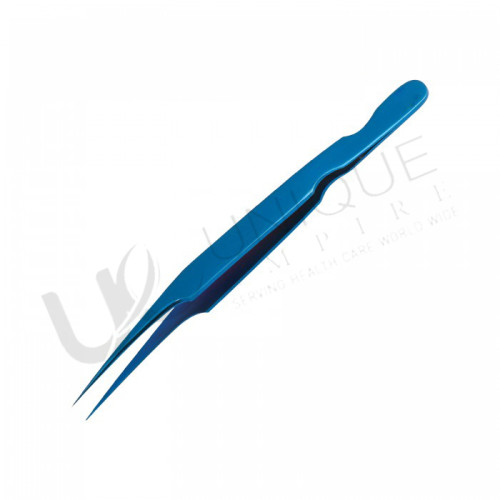 Blue Titanium Tweezers