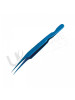 Blue Titanium Tweezers