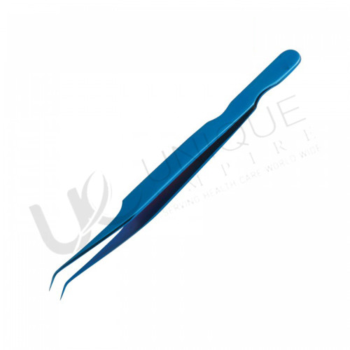 Blue Titanium Tweezers