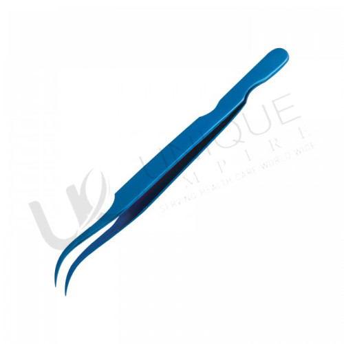 Blue Titanium Tweezers