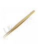 Gold titanium tweezers