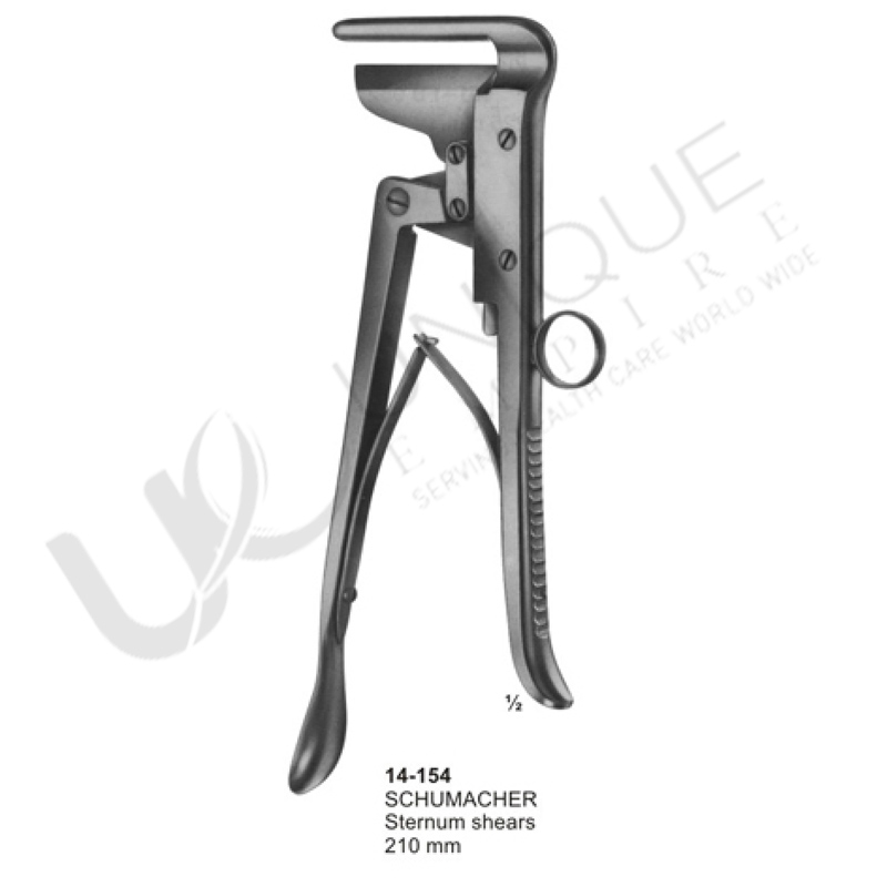 Stainless Steel Bone And Rib Shears, Sternum Cutters