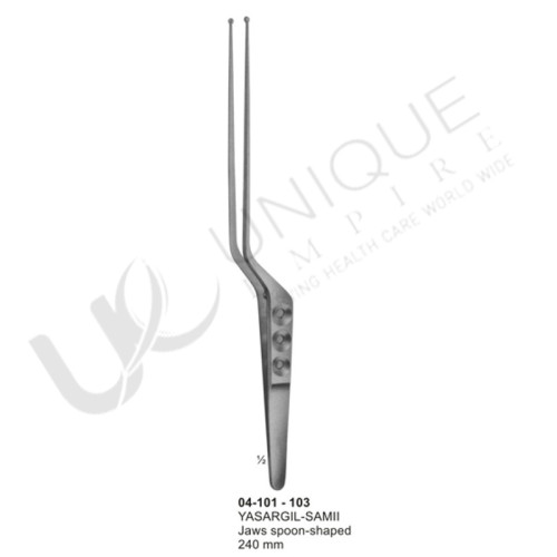 Forceps for grasping tissue,-tumors etc