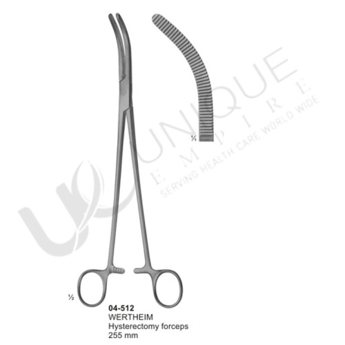 Hysterectomy Forceps, Vginal Clamps and Compression Forceps