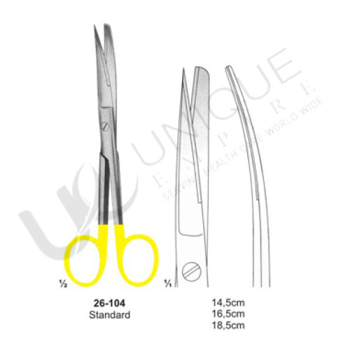 Scissors with Tungsten Carbide Inserts