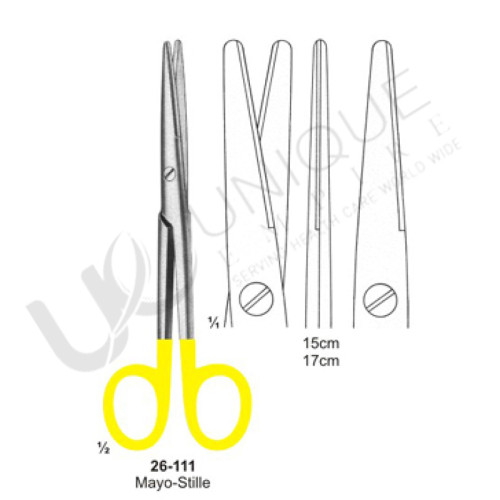 Scissors with Tungsten Carbide Inserts