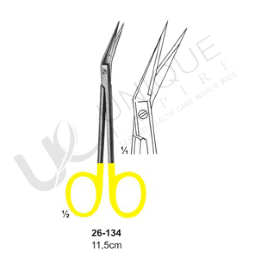 Scissors with Tungsten Carbide Inserts