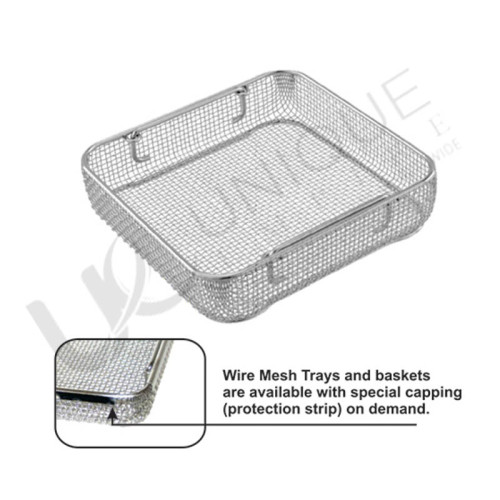 WIRE MESH TRAYS AND BASKETS